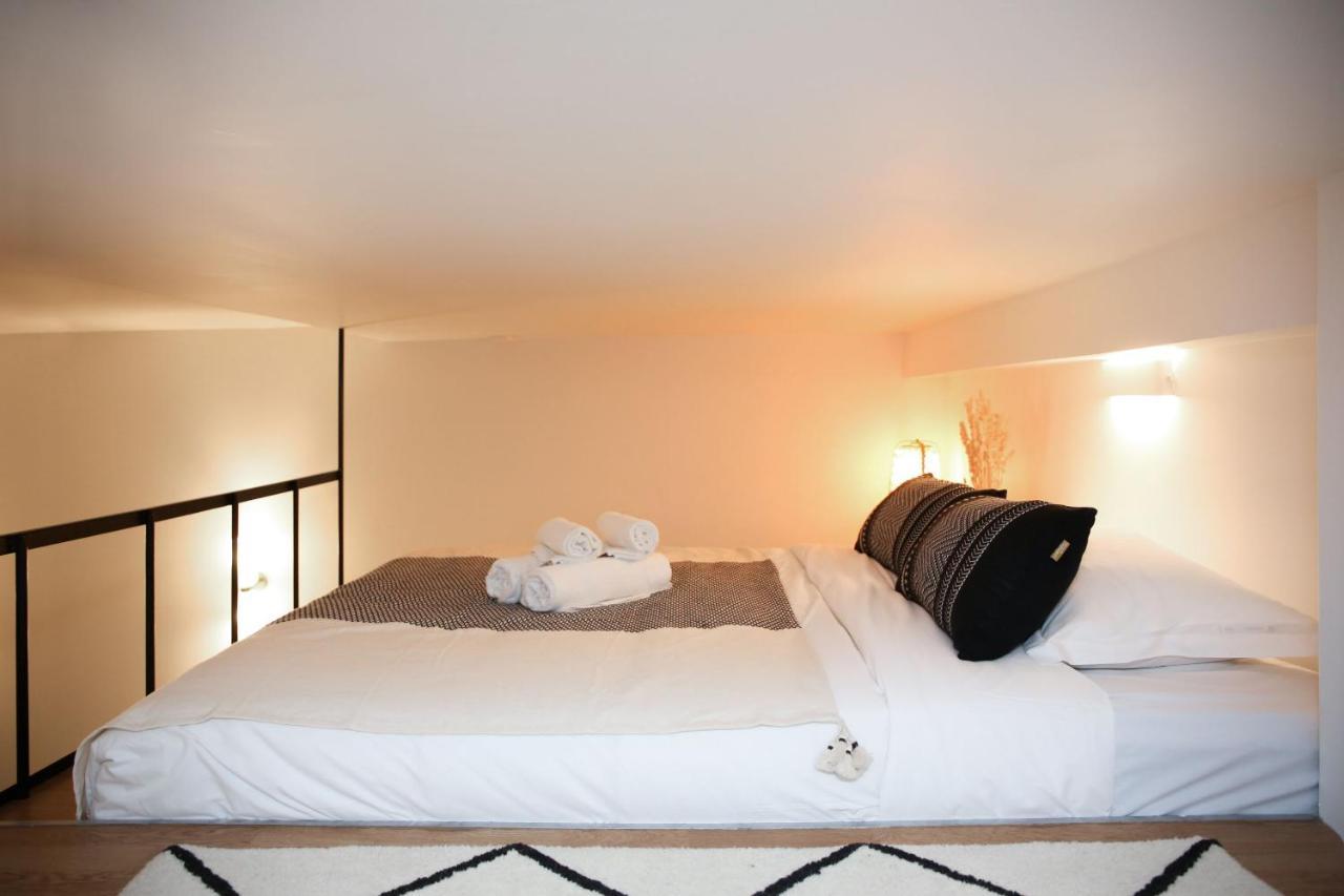 Bel Appartement Studio Moderne Mezzanine - 4P Paris Exterior foto